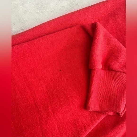 Vintage |  Naughty but Nice Festive Christmas Ugly Sweater crewneck red - 3XL - Picture 6 of 6